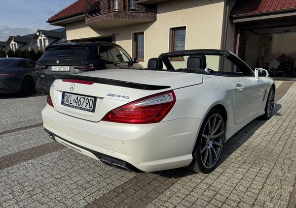 Mercedes-Benz SL cena 369000 przebieg: 55000, rok produkcji 2013 z Kluczbork małe 497